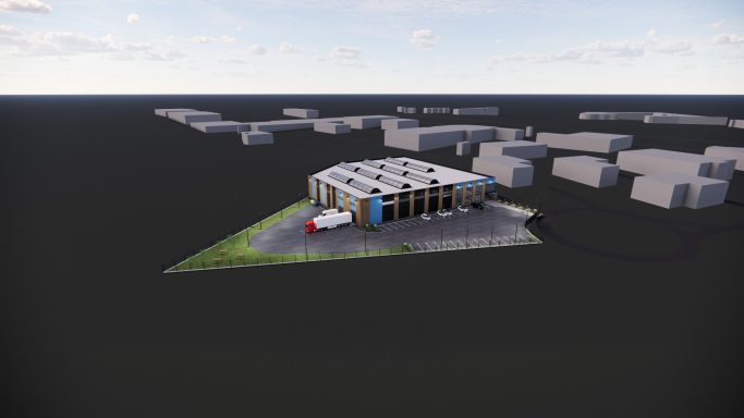 Bâtiment industriel